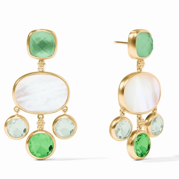 NWOT Julie Vos Kaleidoscope Chandelier Earring